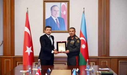 Zakir Həsənov Selçuk Bayraktarı qəbul etdi - FOTO