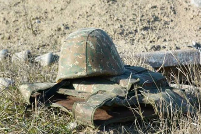 Ermənistanda hərbçinin meyiti çaydan tapılıb 