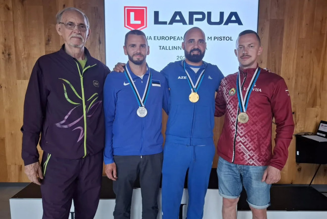 Azərbaycan atıcısı Avropa Kubokunda qızıl medal qazanıb 
