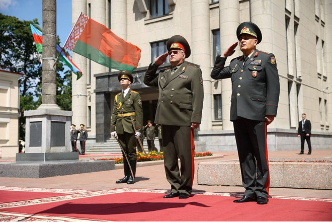 Kərim Vəliyev Belarusa rəsmi səfər edib 