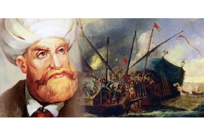 Dənizlər fatehi Barbarosun bayrağı- FOTO