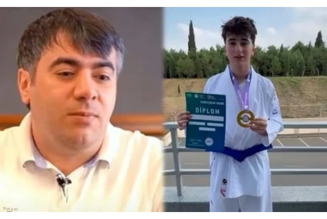 Rəşad Dağlının oğlu yarışda birinci oldu 