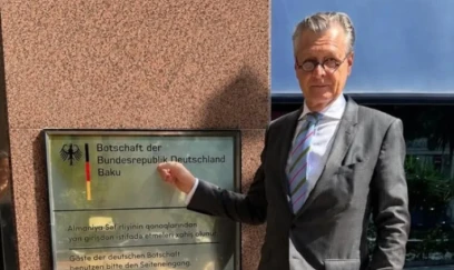 Almaniyanın yeni səfiri Bakıdadır