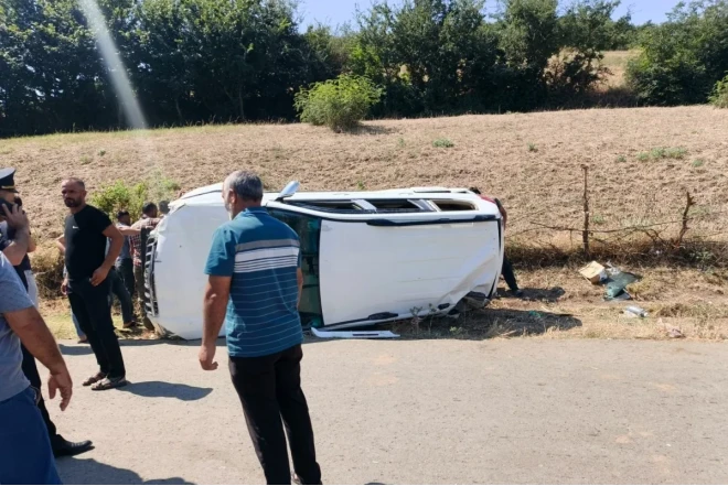 Cəlilabadda avtomobil aşıb, 4 nəfər xəsarət alıb  - YENİLƏNİB
