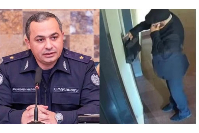 Ermənistanda biabırçılıq: müstəntiq sübut kimi götürdüyü pulu oğurlayıb