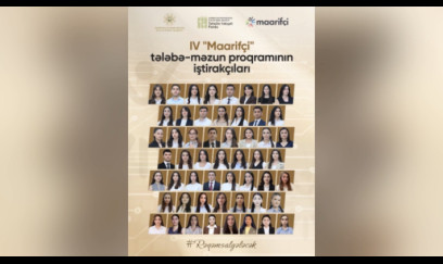 IV “Maarifçi” proqramının iştirakçıları ilə görüş - FOTOLAR 