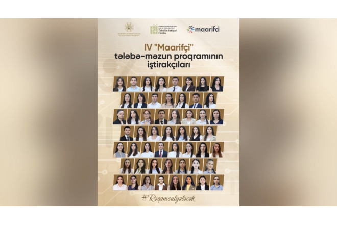 IV “Maarifçi” proqramının iştirakçıları ilə görüş - FOTOLAR 