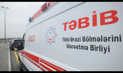 Binədə iki avtobus toqquşub, 22 nəfər xəsarət alıb 