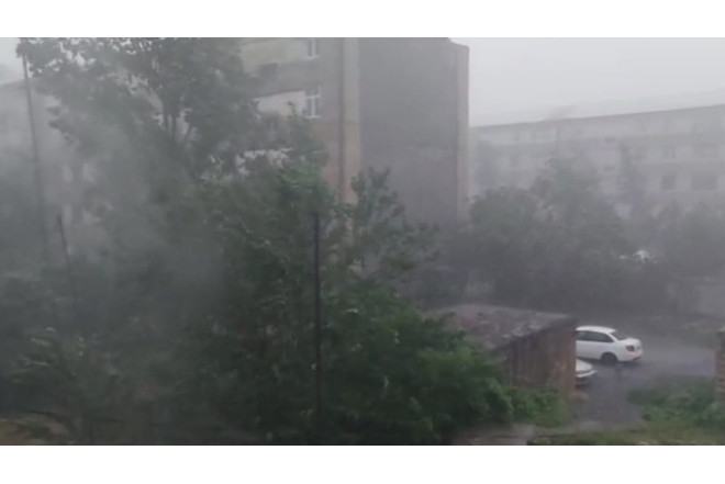 Rusiyada fırtına: ölən və xeyli yaralananlar var