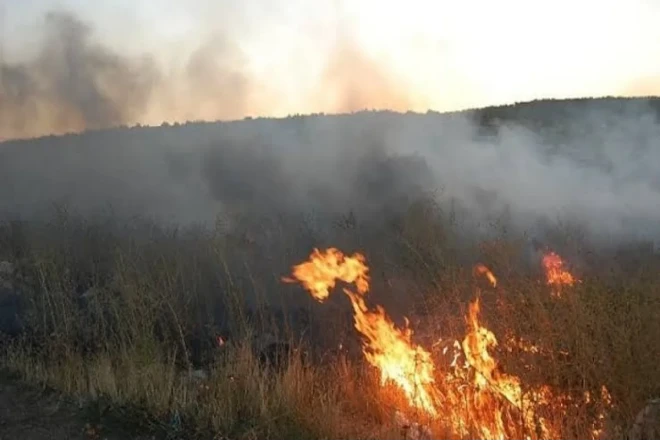 Ağdam, Füzuli və Cəbrayılda açıq ərazilərdə yanğınlar başlayıb 