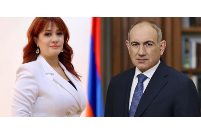 Paşinyanın mətbuat katibinə deputat mandatı və vəzifə verildi 