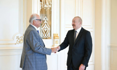 Prezident qəbul keçirdi - FOTOLAR