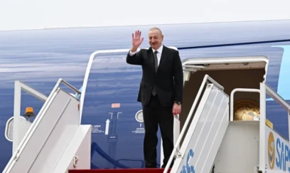 Prezident Qırğızıstana getdi 