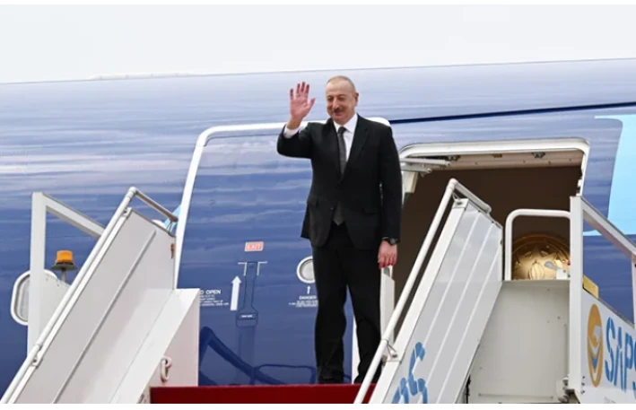 Prezident Qırğızıstana getdi 