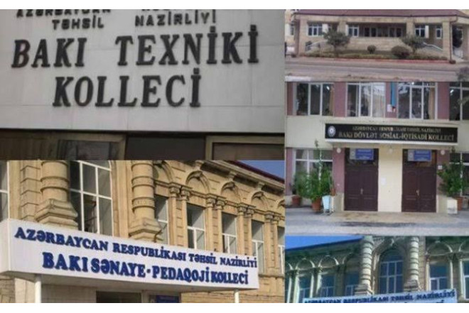Kolleclərə ixtisas seçimi başladı 