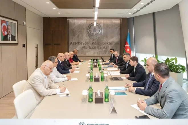 AQC nümayəndəsi Mərkəzi Bankın sədri ilə görüşdə təkliflər verdi 