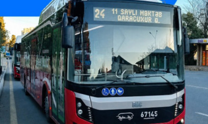 Bu marşrutun hərəkət sxemi dəyişdirildi 
