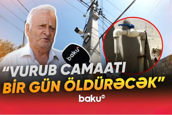 Sarayda kommunal DEŞƏTİ: "Kanalizasiya üçün hər evdən 1000 manat istəyirlər"