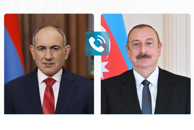 Paşinyan İlham Əliyevə zəng etdi