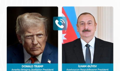 Azərbaycan və ABŞ prezidentləri arasında telefon danışığı olub 