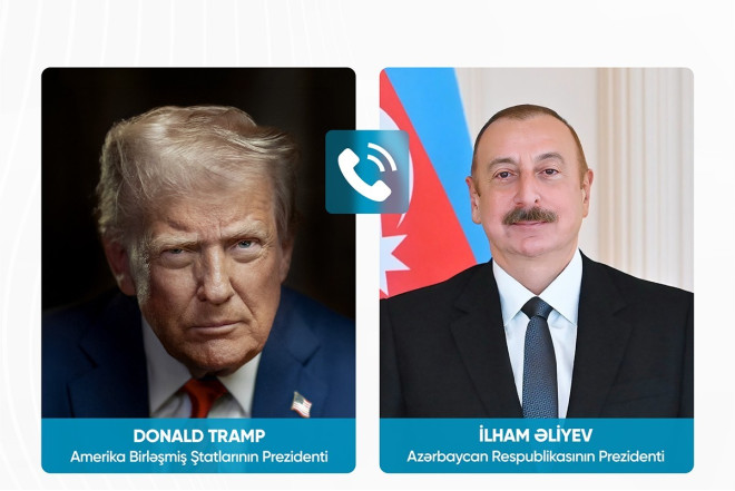 Azərbaycan və ABŞ prezidentləri arasında telefon danışığı olub 