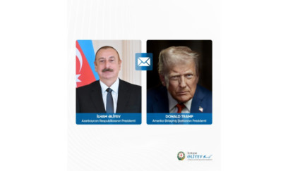 İlham Əliyev Donald Trampa məktub ünvanlayıb 