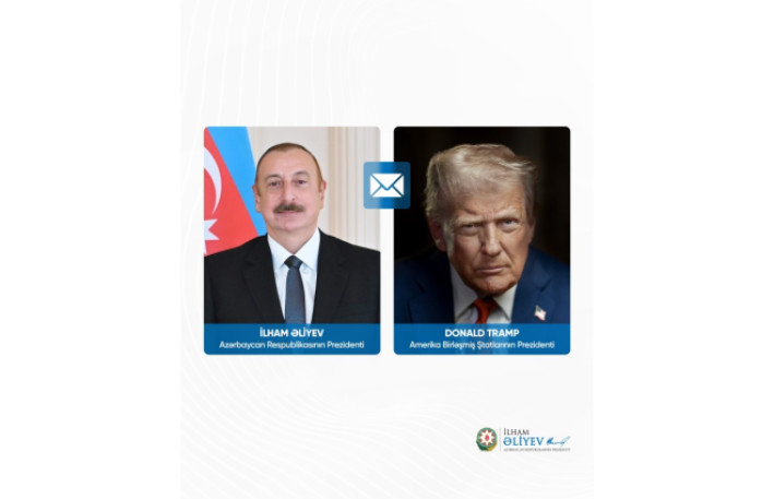Prezident İlham Əliyev ABŞ prezidenti Donald Trampa məktub ünvanlayıb 