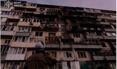 Rusiya Kiyevi bombaladı - Ölənlər var