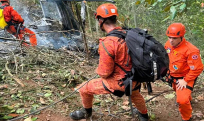 Braziliyada helikopter qəzası: 4 nəfər ölüb