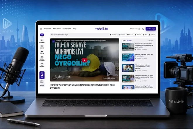 “Təhsil TV”-nin yeni saytı istifadəyə verilib 