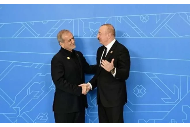 Prezident Pezeşkiana təşəkkür etdi 