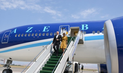 Prezident  Naxçıvana səfər edib 