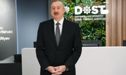 Prezident Naxçıvan Regional DOST Mərkəzinin açılışında 