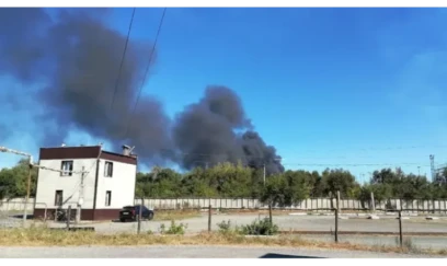 Orenburqda PUA hücumu: Orsk neft zavodunda güclü yanğın – FOTO, VİDEO