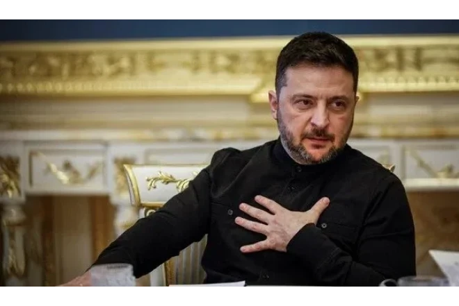 Zelenski azərbaycanlı hərbçiləri təltif etdi