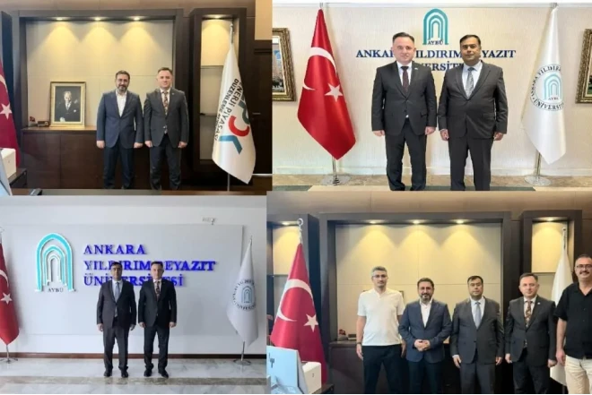 AQC İdarə Heyətinin sədri Ankarada rəsmi görüşlər keçirib – FOTO