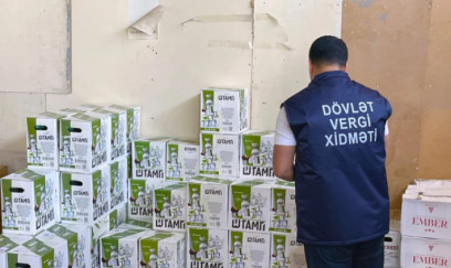 Naxçıvanda saxta aksiz markalı alkoqollu içkilər aşkarlandı 