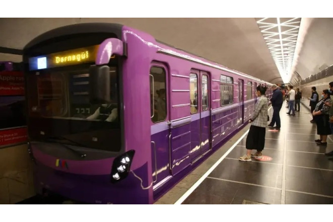 Bakı metrosunda  SON DƏYİŞİKLİK - FOTO