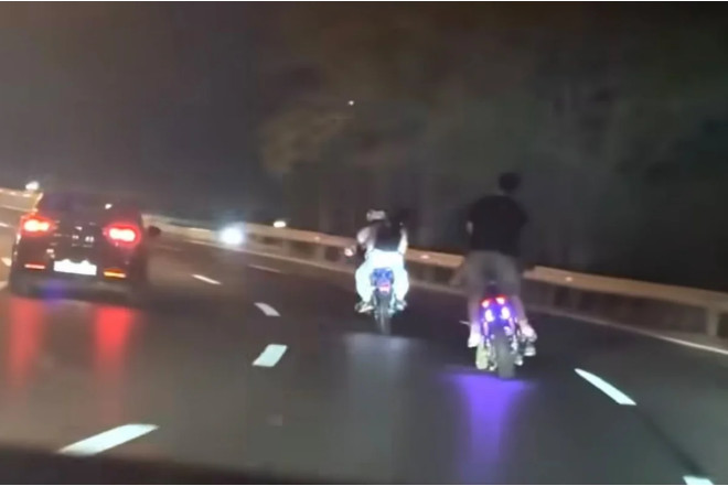 Bakıda avtoxuliqanlıq edən moped sürücüsü həbs edilib 