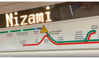 Sabahdan metroda dəyişiklik: "Nizami" və "28 May" arasında qatar olmayacaq