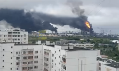 Moskvaya kütləvi dron hücumları edildi