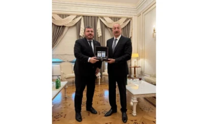 Ukrayna səfiri Prezidentə təşəkkür edib