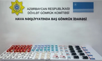 Bakıya gələnlərə bağlamalar payladılar: Saxlanılan var