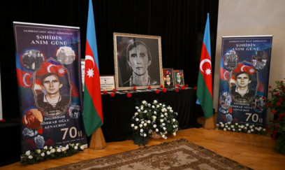 Azərbaycanın Milli Qəhrəmanı İsgəndər Aznaurovun anım mərasimi keçirilib 