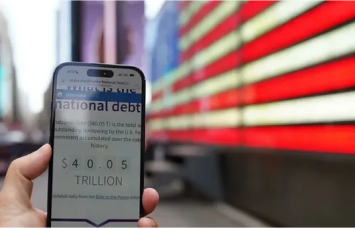 ABŞ-ın dövlət borcu tarixdə ilk dəfə 40 trilyon dolları ötüb 