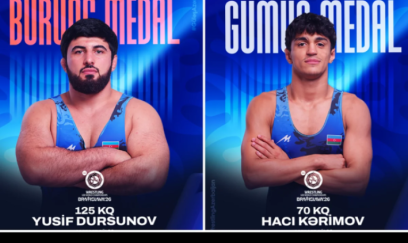 Azərbaycan güləşçiləri çempionatın sonuncu günündə iki medal qazanıblar 