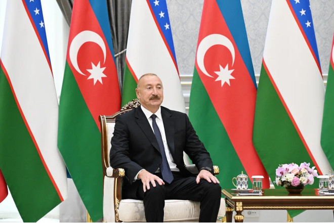İlham Əliyev Mərkəzi Asiya və Azərbaycanı vahid geosiyasi region adlandırıb 