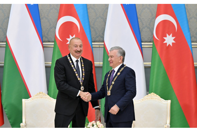 Prezidentlərin təltifolunma mərasimi keçirildi 