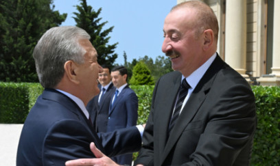 Mirziyoyev İlham Əliyevin Daşkəndə səfəri ilə bağlı VİDEOÇARX paylaşdı