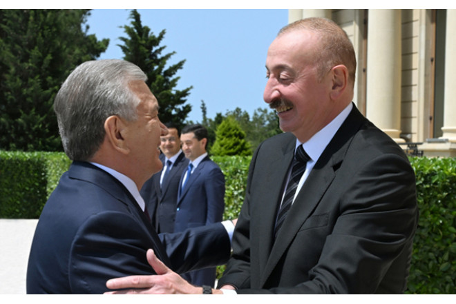 Mirziyoyev İlham Əliyevin Daşkəndə səfəri ilə bağlı VİDEOÇARX paylaşdı